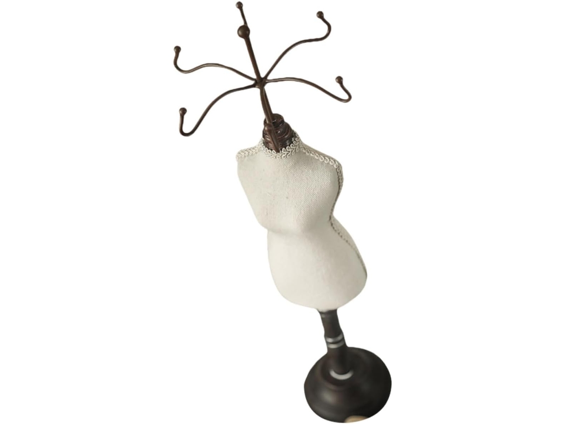 Organizador De Madera Para Joyas Y Collares