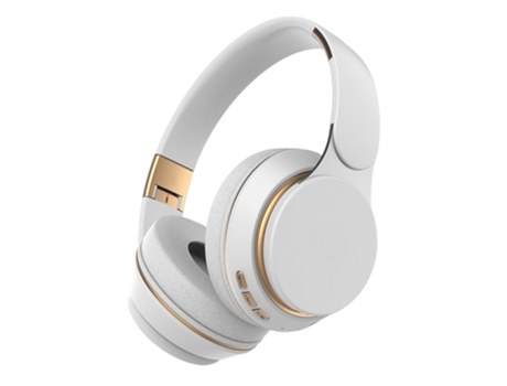 ELKUAIE Auriculares inalámbricos sobre la oreja, auriculares Bluetooth con micrófono, auriculares inalámbricos estéreo plegables, auriculares depor...