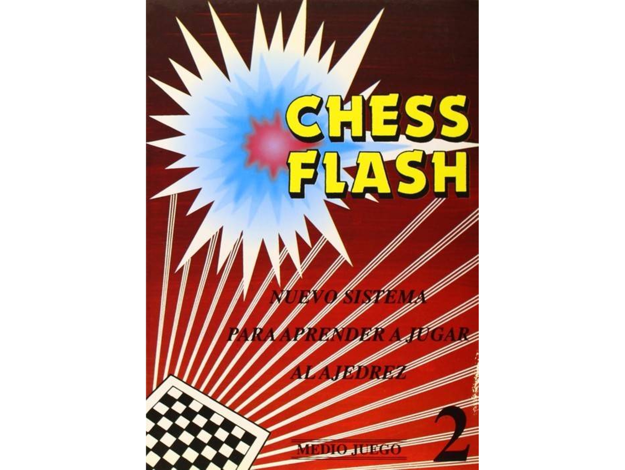 Libro Chess FlashMedio Juego/Sistema Aprender Jugar Ajedrez de Sato Nagashima (Español)