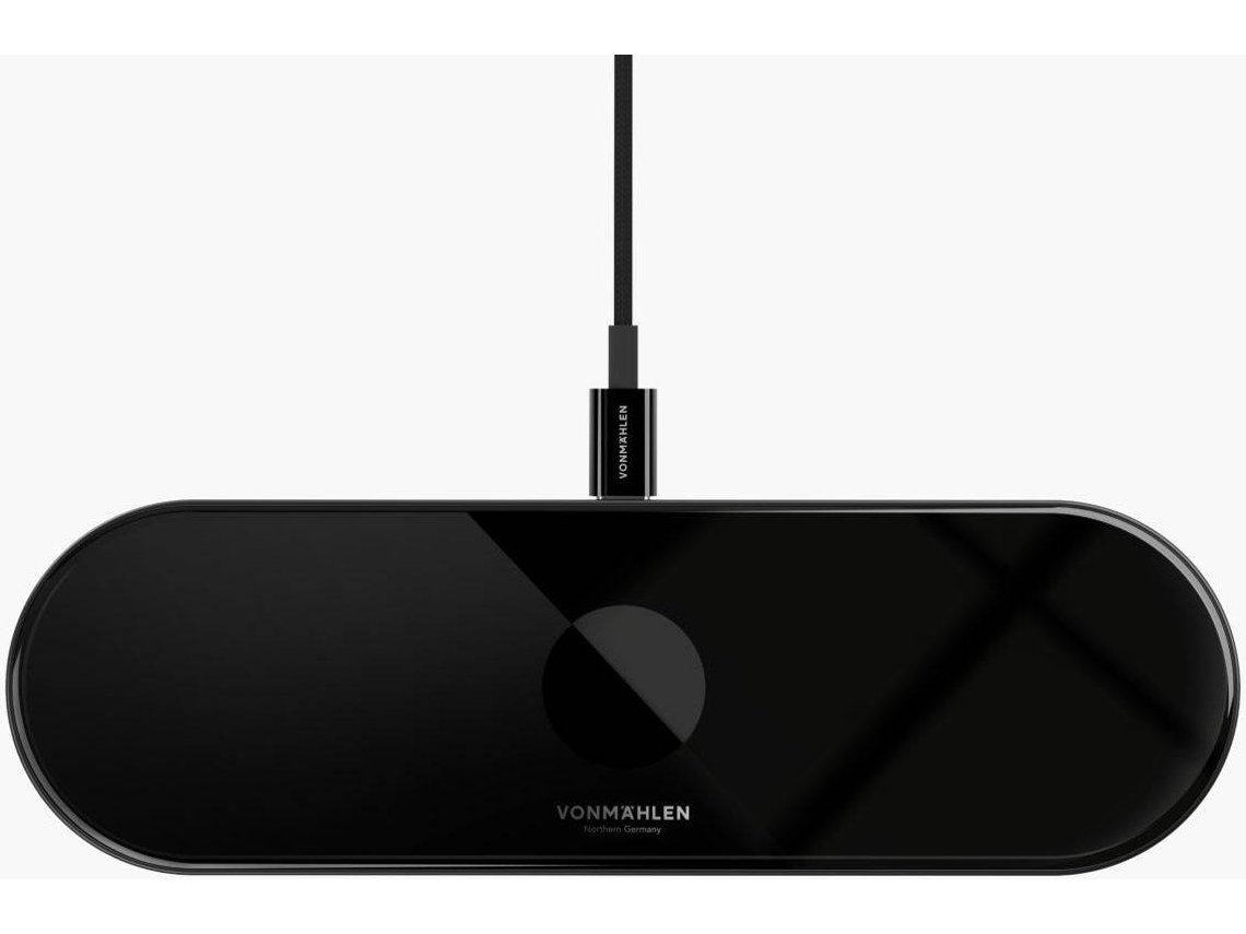 Cargador QI VONMÄHLEN Aura Home (15W - Negro)