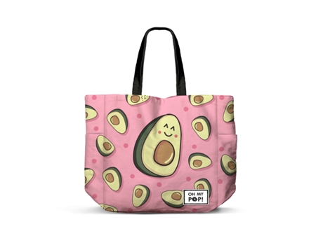 Bolsa de Compras OH MY POP! Oh My Pop Waca La Compra Shopping Fan Poliéster Unisex (Rosa)