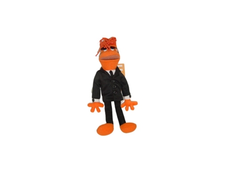 Peluche WOP Traje Preto Com Óculos (3 años)
