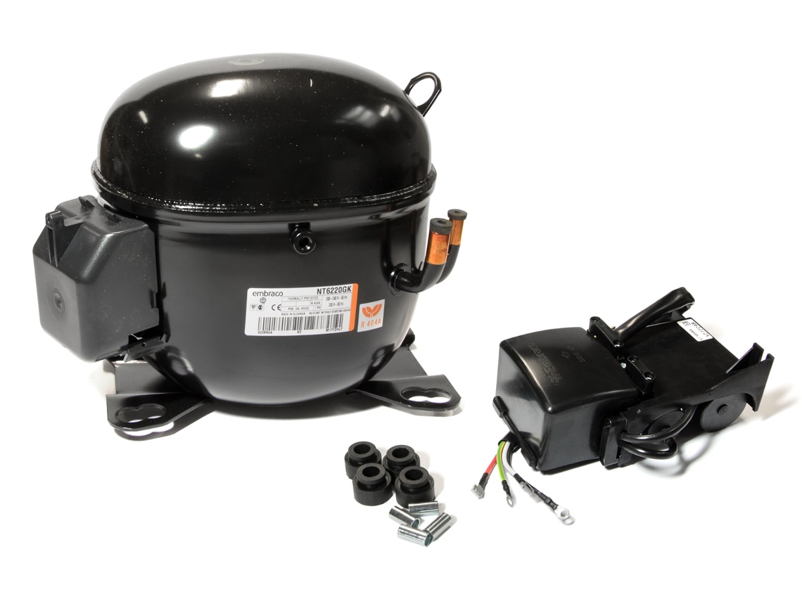 Compresor Embraco Nt6220gk R404a Mhbp 14,5cc Para Frigorífico/congelador Cmp459eb