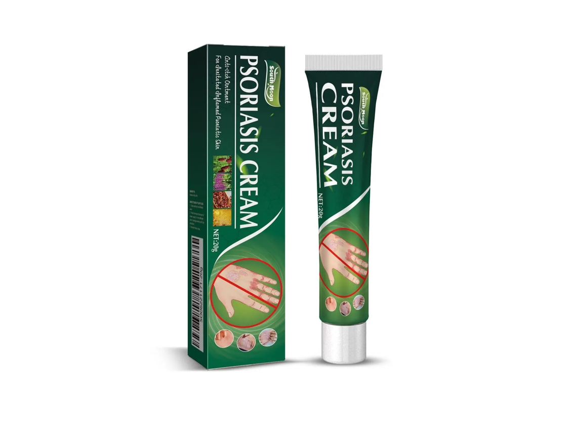 Crema antiarañazos para el tratamiento de la psoriasis y la tiña, y para la reparación de la piel.