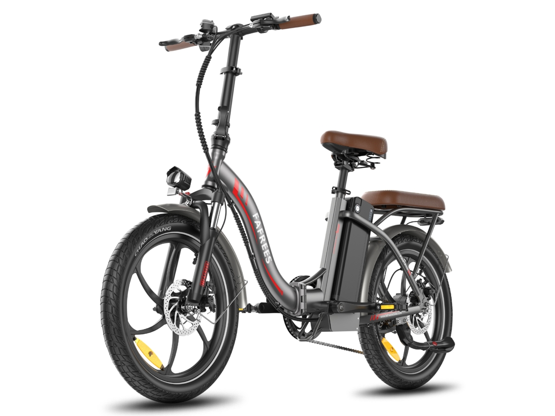 Bicicleta eléctrica plegable FAFREES F20+ Pro, motor de 250 W, batería de 36 V y 25 Ah, neumáticos de 20 x 3 pulgadas