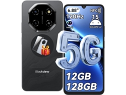5G Smartphone BLACKVIEW Shark 6 (6.88'' - 12 GB - 128 GB - Negro)