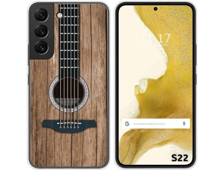 Carcasa Samsung Galaxy S22 5G TUMUNDOSMARTPHONE Dibujos Madera 11 Multicolor