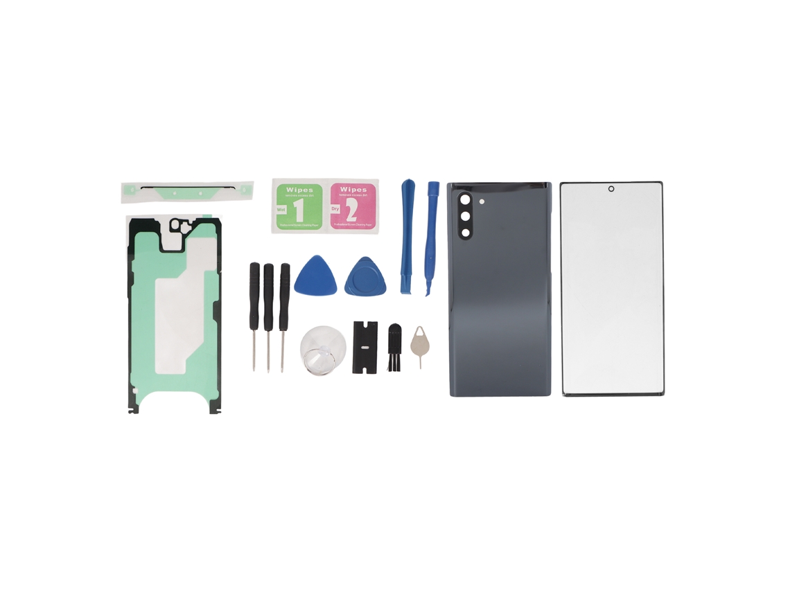 Cubierta De Vidrio Trasero De Reemplazo Y Kits De Reparación De Vidrio De Pantalla Frontal Para Samsung Galaxy Note 10