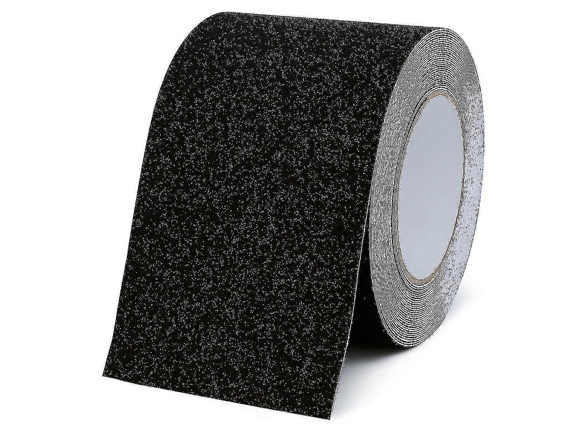 Cinta Antideslizante 10cmx10m Impermeable De Alúmina Oxidada, Fricción Alta, Segura Para Pisos, Escaleras Y Lugares Públicos