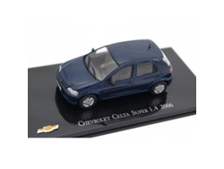 Chevrolet Celta Super 1.4 2006 Chevy 143 Ixo Eaglemoss Diecast, Miniatura nueva, Envío 24h