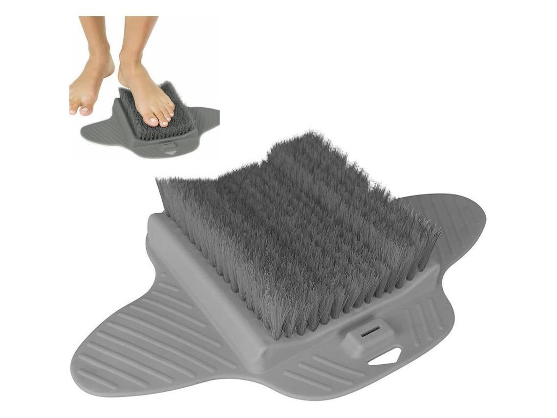 Cepillo Exfoliante Para Pies Con Agarres Antideslizantes Y Masaje Shiatsu Para El Baño.