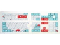 Teclado Con Interruptores De Teclas Rusos Sea Pattern De Altura Oem Para Mecanógrafos Y Jugadores.