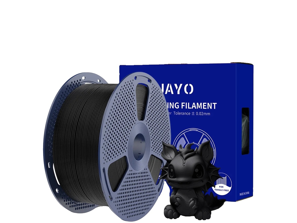 Filamento para impresora 3D, alta resistencia, fácil de usar, PLA mate negro, 5 kg OEM