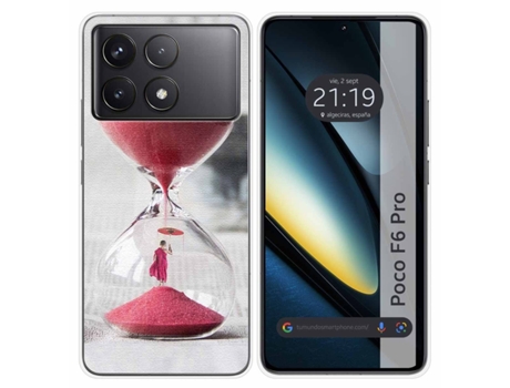 Funda Diseño Reloj para Xiaomi Poco F6 Pro 5G TUMUNDOSMARTPHONE Silicona Multicolor