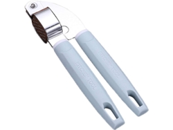 2026-34930-prensa De Ajo De Acero Inoxidable Con Mango Ergonómico, Cortador De Ajo 17cm Azul