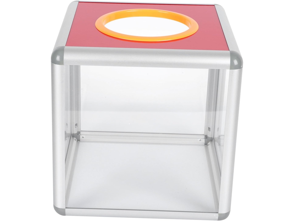 Cajón De Aleación De Aluminio Transparente Con Cerradura De Seguridad, Sencillo Y Elegante.