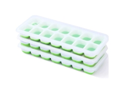 2026altiro-bandeja Para Cubitos De Hielo, Paquete De 3 Unidades De Silicona Reutilizable Con Tapa A Prueba De Fugas, Ideal Para Whisky Y Cócteles.