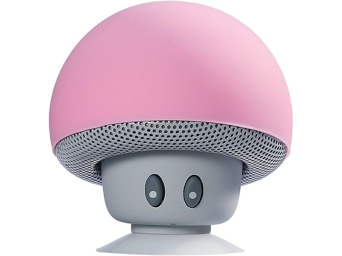 Altavoz Portátil Bluetooth 4.1 Con Forma De Seta Y Micrófono Para Smartphones (rosa)