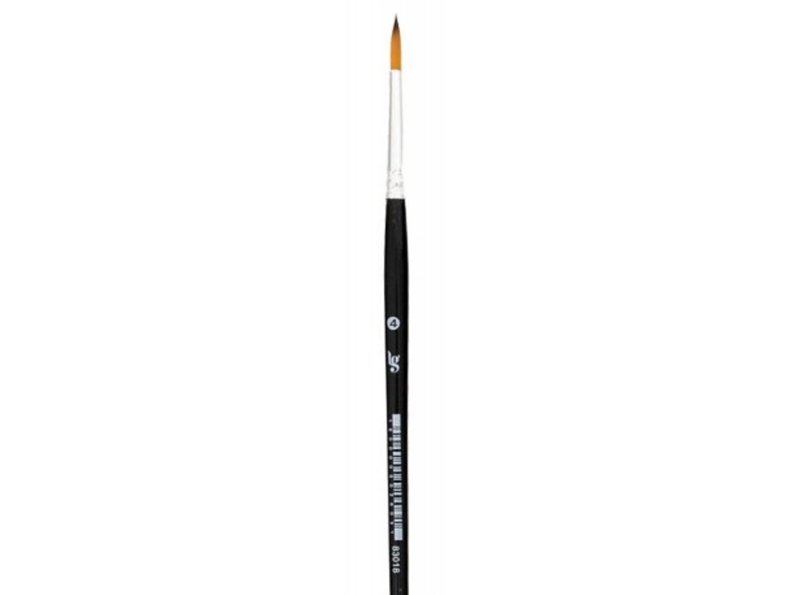 Cepillo Sintético Redondo LG Nº4 83018