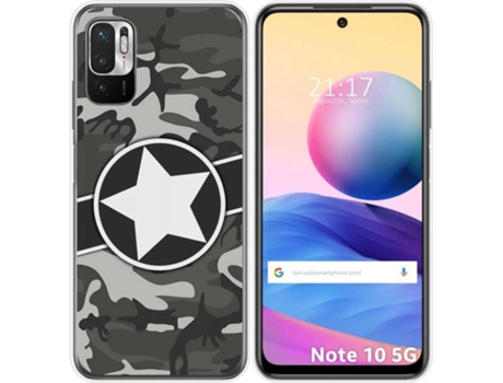 Carcasa Xiaomi POCO M3 Pro 5G TUMUNDOSMARTPHONE Camuflaje 02 Multicolor