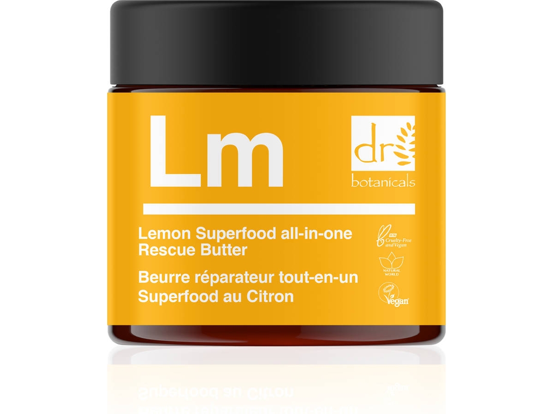 Crema Facial DR BOTANICALS Lemon Superfood All-in-One Rescue Butter (60 ml)