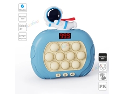 Divertido rompecabezas electrónico con luces que funciona con movimientos rápidos de empujar y tirar, ideal para aliviar el estrés. Mdug