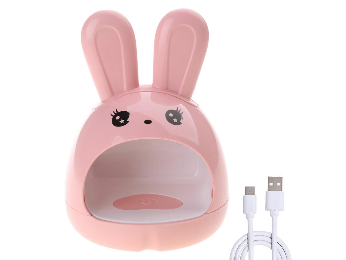 Secador de uñas de 24 W, mini lámpara LED para manicura y fototerapia, color blanco Ly Ebike