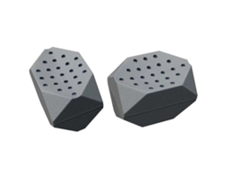 Entrenador de mandíbula reutilizable, paquete de 2, gris Inf