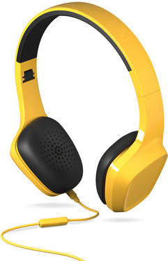 Auriculares con Cable ENERGY SISTEM 428397 (Over Ear - Micrófono - Amarillo)