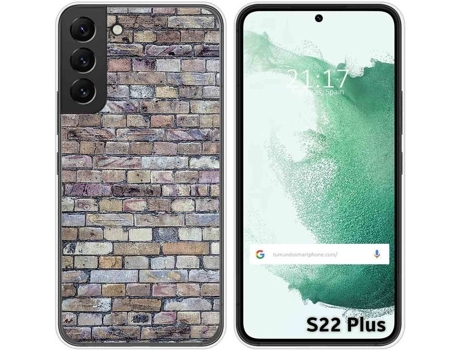 Carcasa Samsung Galaxy S22 Plus 5G TUMUNDOSMARTPHONE Dibujos Ladrillo 02 Multicolor