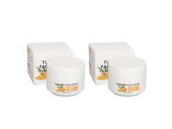 Crema Facial De Cúrcuma Para Calmar Rojeces, Hinchazón Y Minimizar Pores, Hidrata Y Repara La Piel Para Cuidado Diario