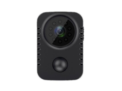 Mini cámara espía Yizhood 1080P con detector de movimiento PIR oculto y visión nocturna (negra)