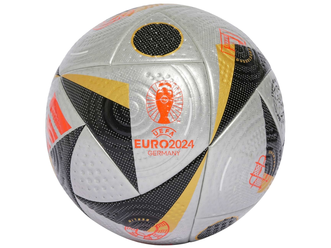 adidas Fussballliebe Finale Euro 2024 FIFA Quality Pro Ball IS7436, unisexo, balones de futbol (plata - 5 EU) ADIDAS