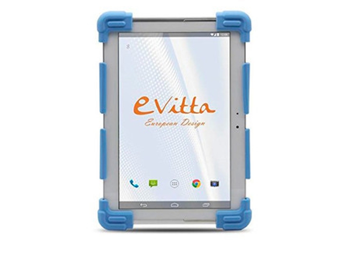 Funda Tablet EVITTA Silicone (Universal - 9.7'' - Azul)
