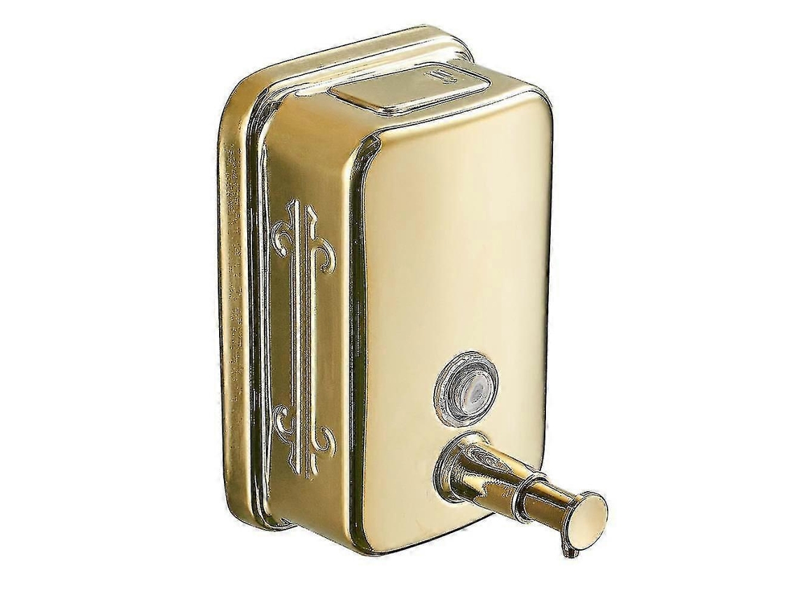 Dispensador de jabón líquido de pared Rosewell Gold para baño y cocina