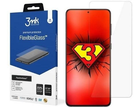Película Cristal Templado Samsung Galaxy S21 Plus 3MK Transparente