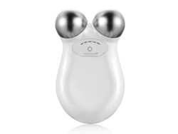 Masajeador Facial De Microcorriente (blanco), Masajeador Facial Recargable Por Usb