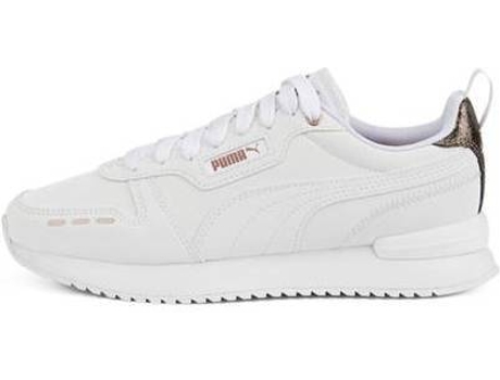 Zapatillas PUMA R78 Wns Raw Metallics Material sintético Mujer (38 - Blanco)