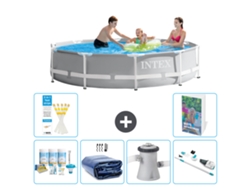 Intex Piscina Prism Frame Redonda - 305x76 Cm - 7-peças S165