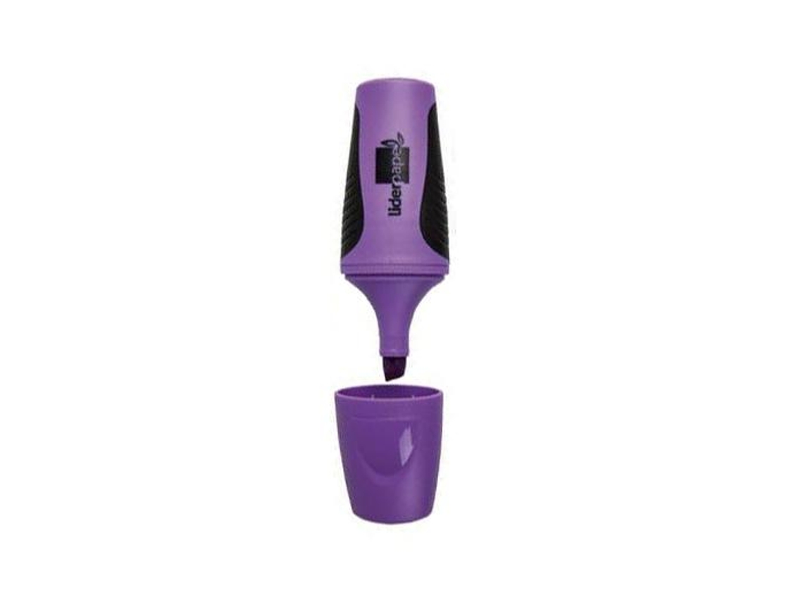 Marcador Fluorescente Liderpapel Violeta