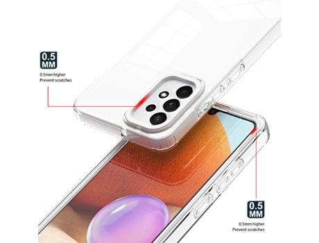 Funda para Samsung Galaxy A13 GIFT4ME Transparente