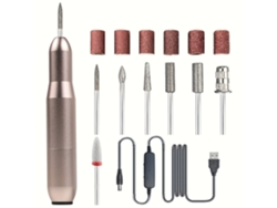 Set Profesional De Taladro Eléctrico Para Uñas, Kit De Cuidado De Uñas, Para Uso Doméstico O En Salón De Belleza.