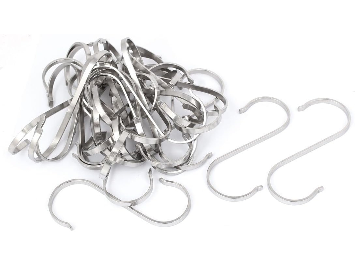 Juego De 30 Accesorios Para Baño, Cocina Y Ganchos Para Toallas En Forma De S De Acero Inoxidable