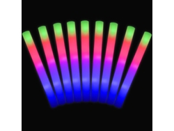 9 Barras De Espuma Led - Barras Luminosas De Espuma Con Purpurina Para Fiestas, Cumpleaños Y Eventos