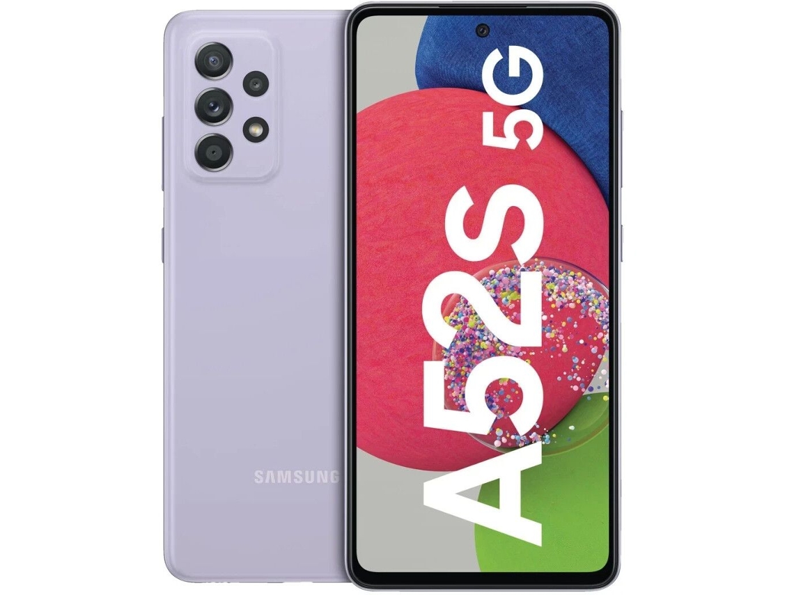 Smartphone SAMSUNG Galaxy A52S 5G (Reacondicionado Señales de Uso - 128 GB - Morado)