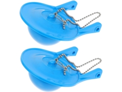 Kit Con 2 Tapas De Drenaje De Pvc Sólido De 3 Pulgadas Para Reemplazar Válvulas De Fuga.