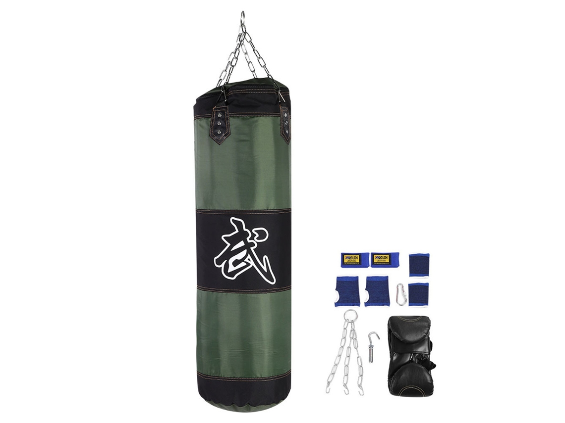 Saco de Boxeo Vacío 71 para Entrenamiento de Puñetazos, Patadas y Puños, con Guantes Eioororriy