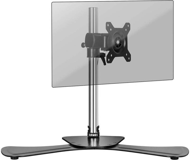 Soporte Para Monitor duronic dm751 de 15 a 24 pulgadas con pie base 8kg máx cada una negro 1524 vesa 100x100 pc tv led lcd8kg 3d7il01elh