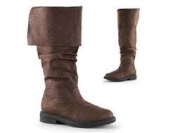 Botas Medievales De Cuero Jack Sparrow Pirata Renacimiento Larp Disfraz Botas De Guerrero Vintage Para Hombre