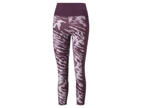Calça PUMA Leggings 5k Graphic Hw 7/8 Roxo M Mulher